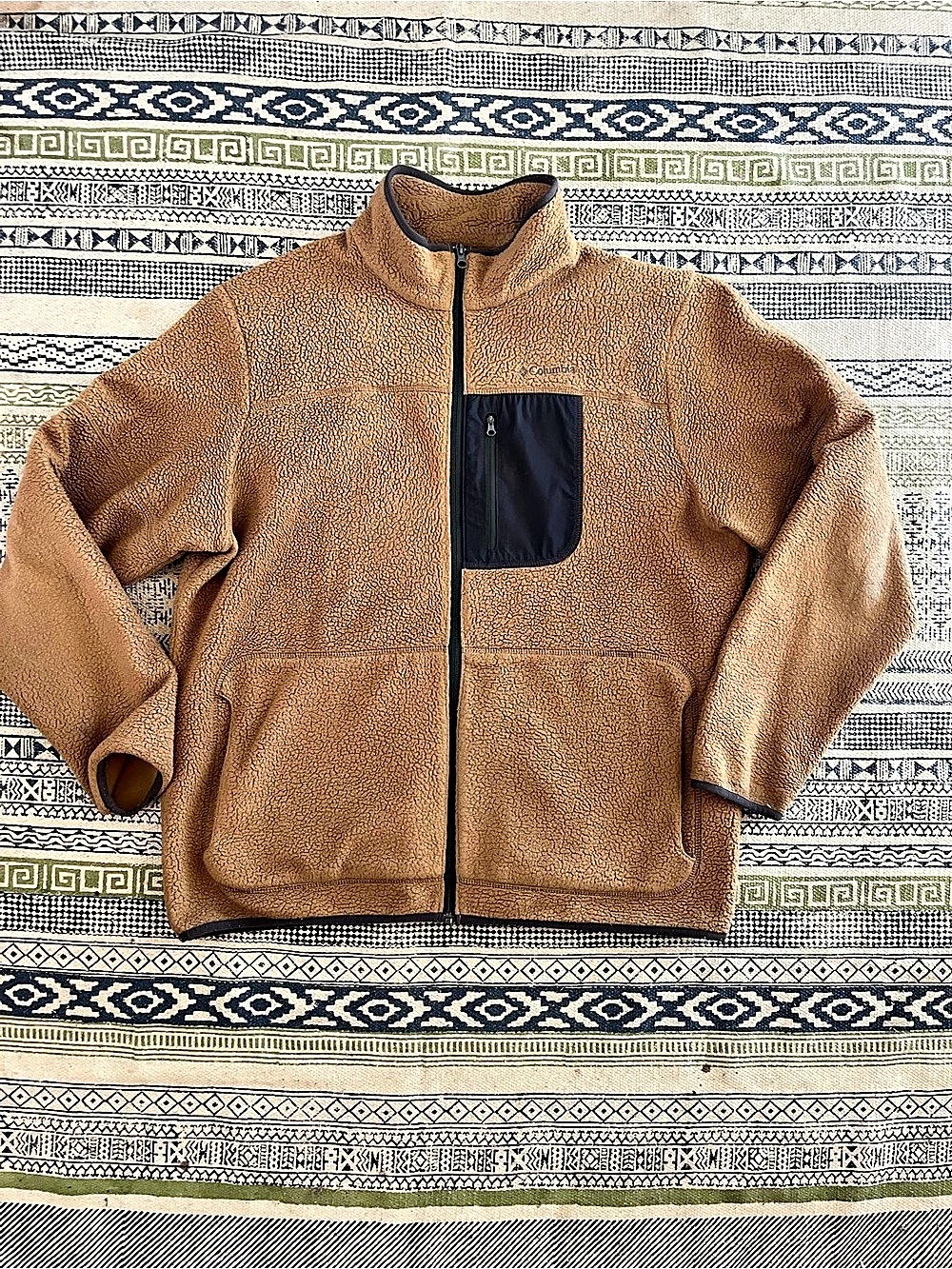 Columbia Men's Rugged Ridge III Full Zip Sherpa Fleece Sherpa Fleece Jacket